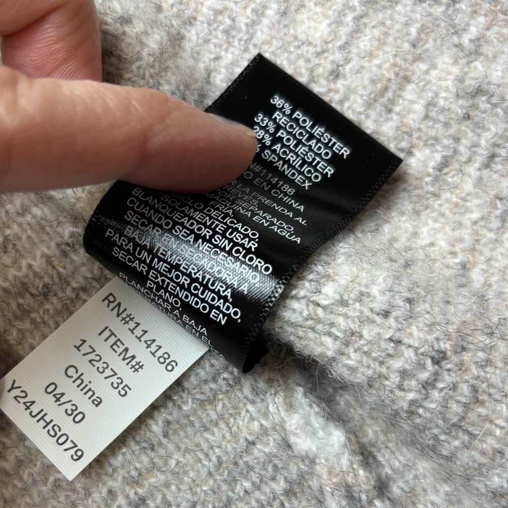 Frye super soft Aztec pattern open front Cardigan… - image 4